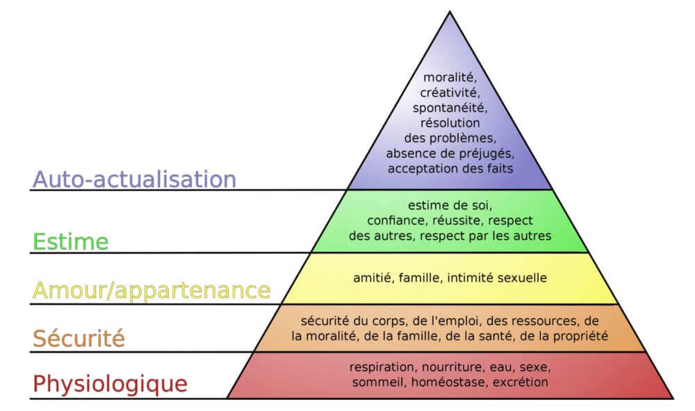 Pyramide de Maslow : La hiérarchie des besoins selon Abraham Maslow